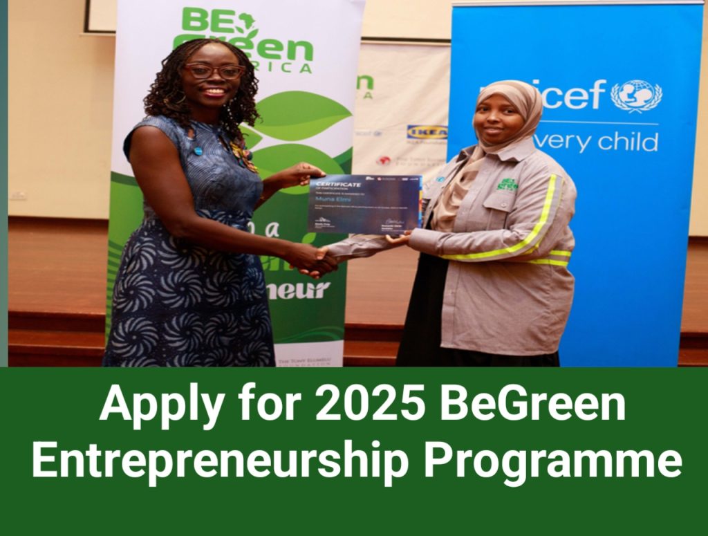 Apply for 2025 BeGreen Entrepreneurship Programme - HARNOE